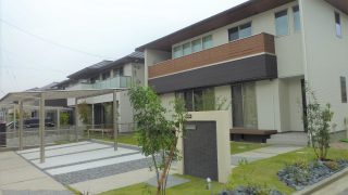 岡崎市エクステリア外構広々としたお庭を贅沢にデザインしたオープン外構