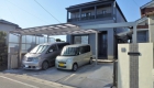 愛知県安城市のリフォーム外構;駐車スペースをより機能的に、より安全に