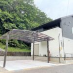 シンプルな中でも個性を演出した和風モダン外構
