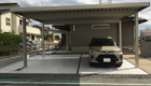 岡崎市の新築エクステリア：大切な車を守るセッパンカーポート