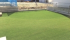 高浜市の新築エクステリア：メンテナンスフリーな人工芝のお庭
