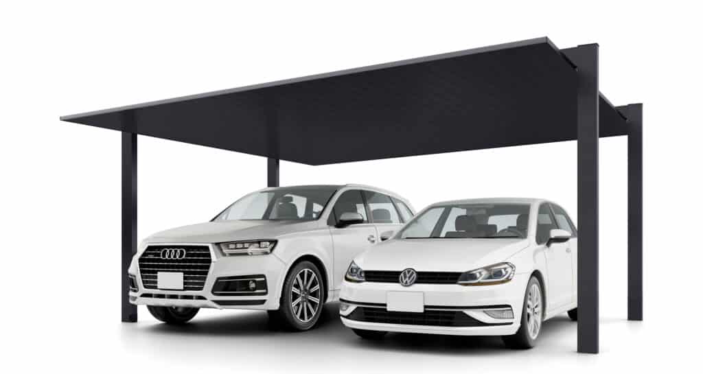 カーポートSC2台用（ダスクグレー）のカラーイメージ