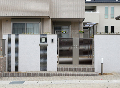 豊田市の新築外構施工画像