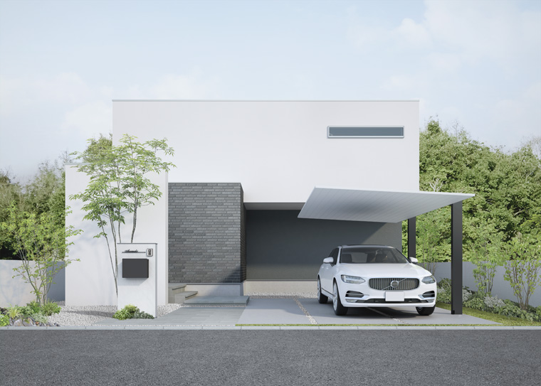 カーポートSC_外壁と同系色