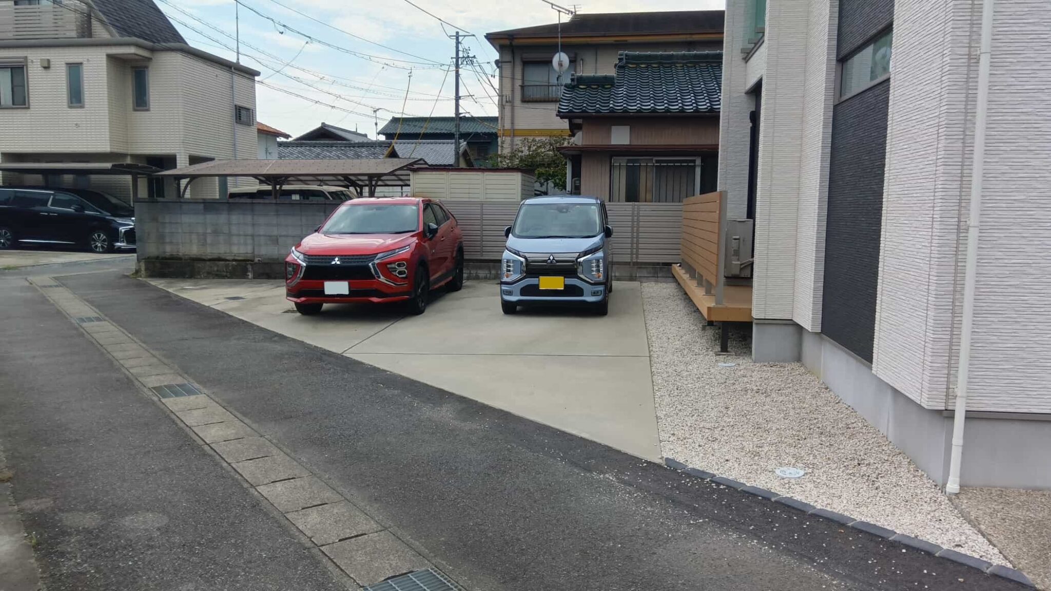 岡崎市の外構リフォーム：リフォーム前