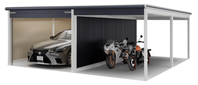 オープンスペースを連結した内装付のラヴィージュⅢ