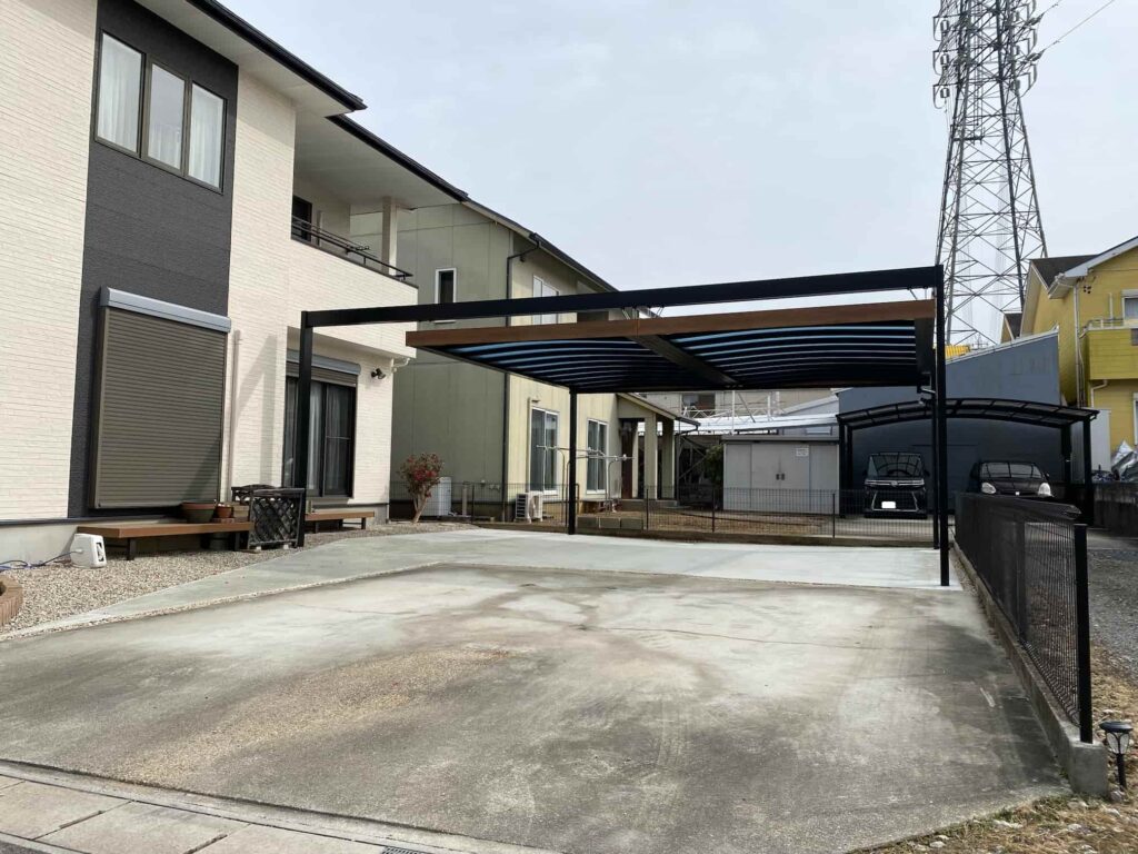 豊田市の外構リフォーム：Uスタイルアゼスト施工後