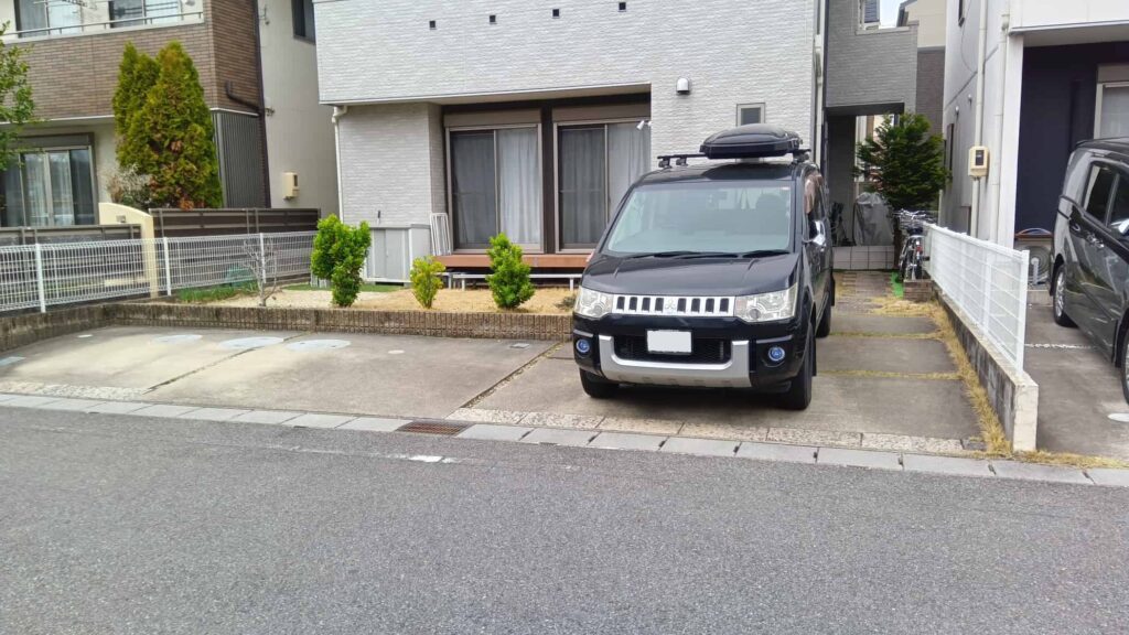 岡崎市の外構リフォーム:リフォーム前